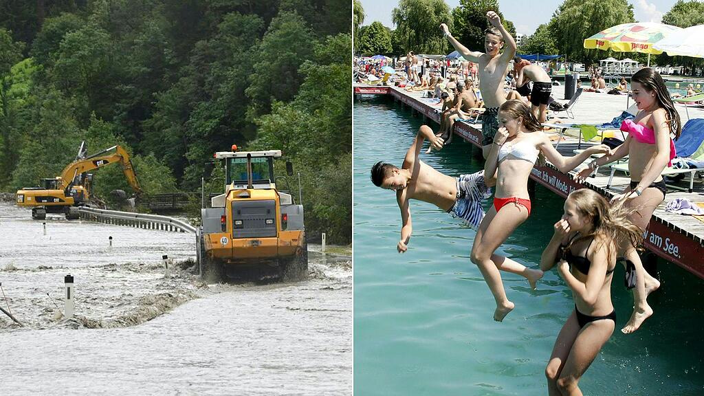 Hitze und Unwetter - beides gab es heuer ungewöhnlich oft.