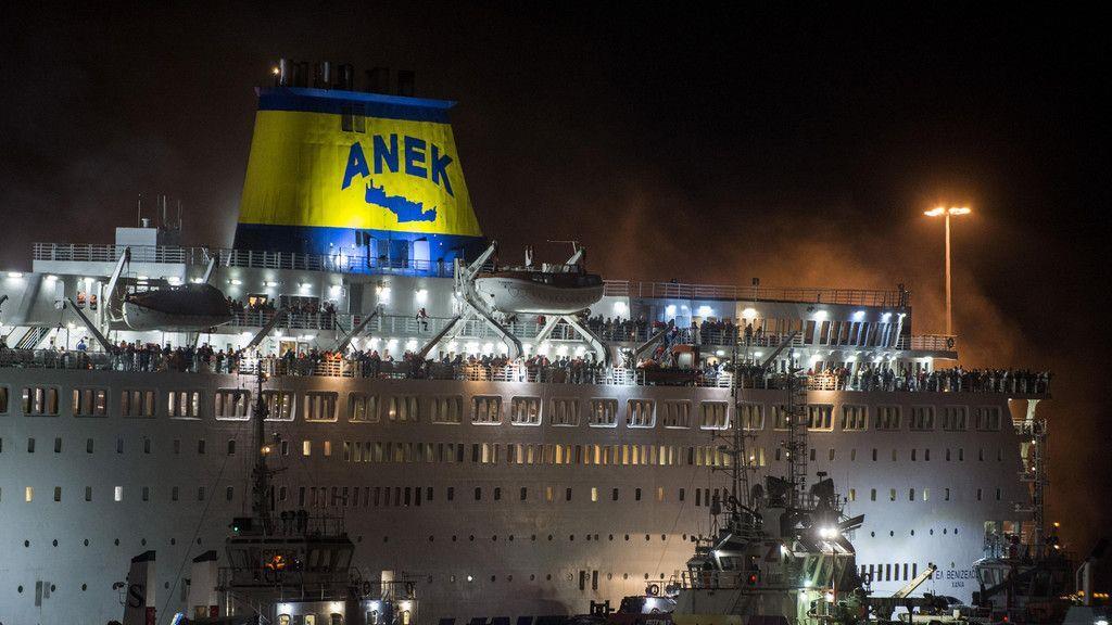 Feuer auf griechischer Fähre ausgebrochen