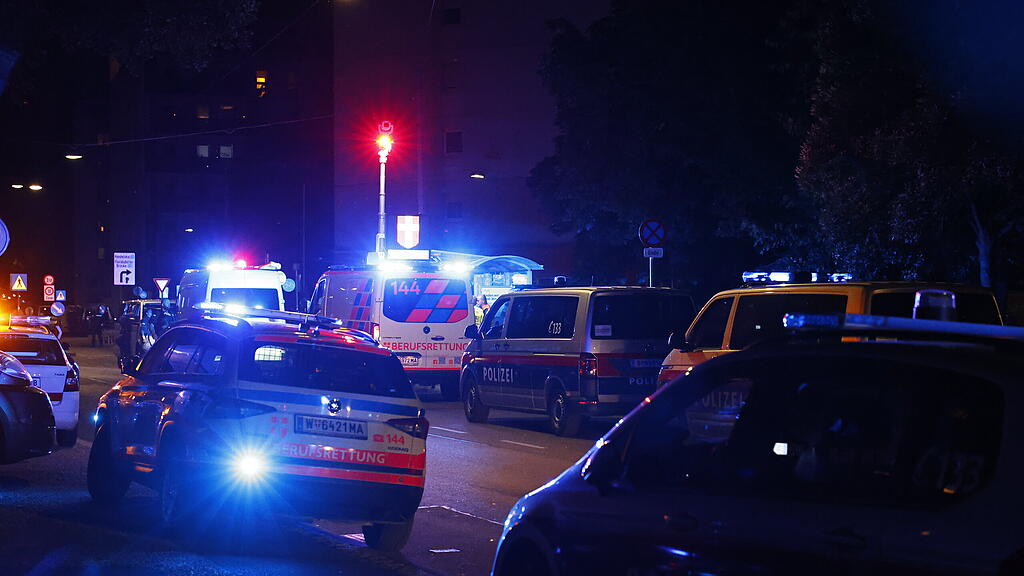 Schüsse in Wien: Polizei-Großeinsatz