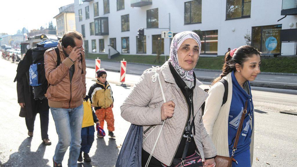 Fußmarsch durch Salzburg