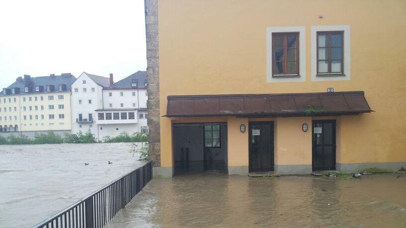 Hochwasser in Steyr