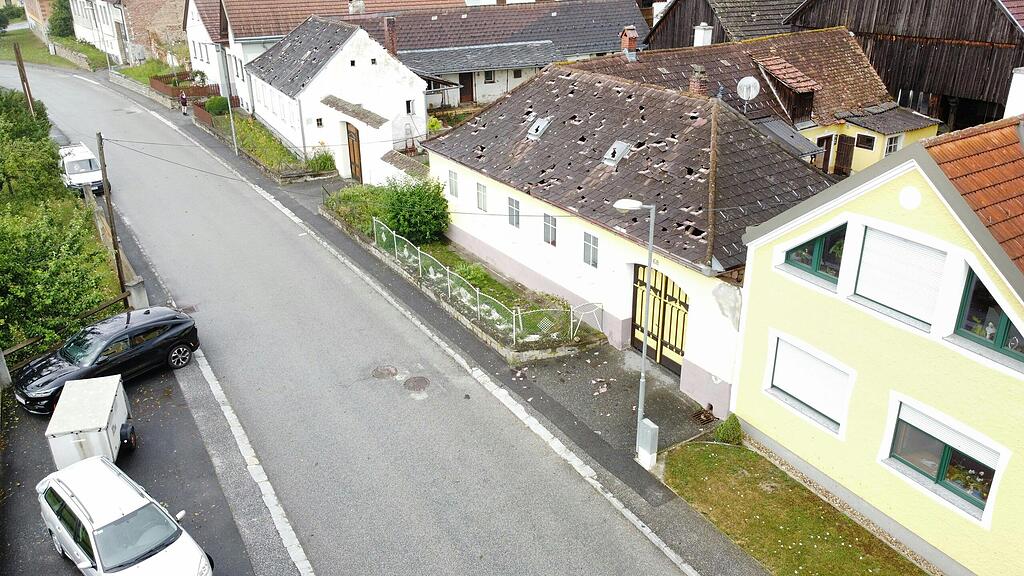 Hagel-Unwetter in NIederösterreich
