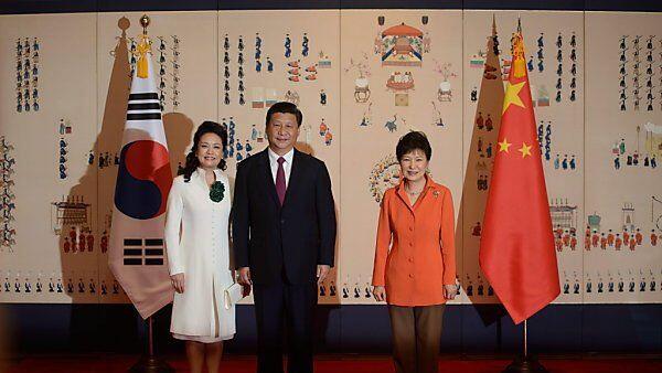 Chinas Präsident auf Staatsbesuch in Südkorea