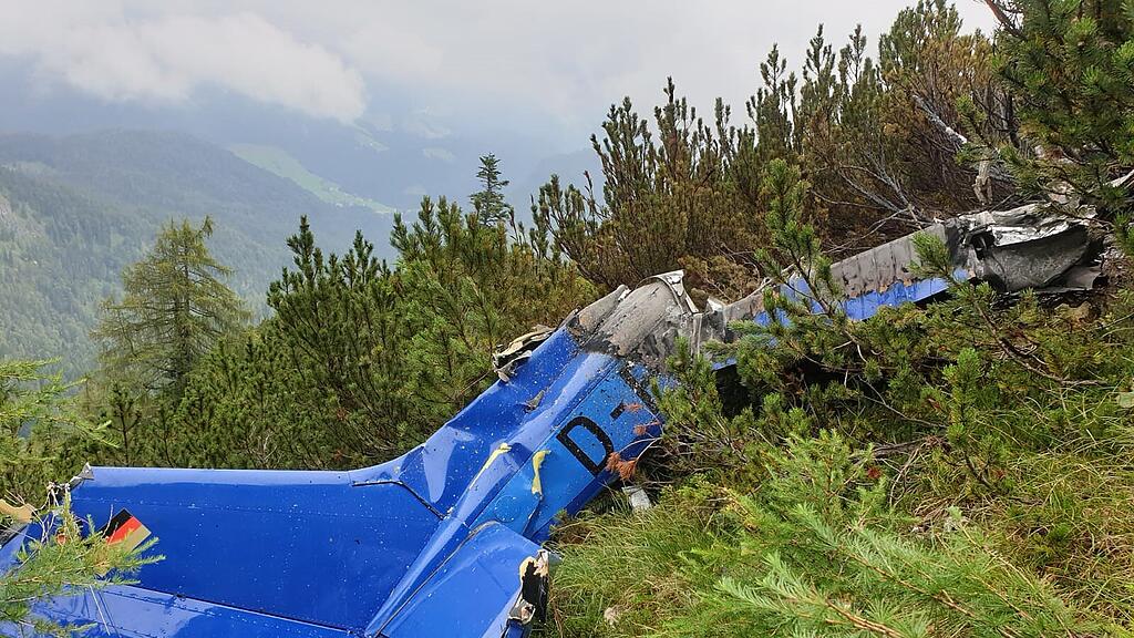Wrack, Kleinflugzeug, Oberbayern