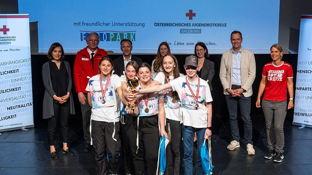 Erste Hilfe-Landesbewerb in Salzburg