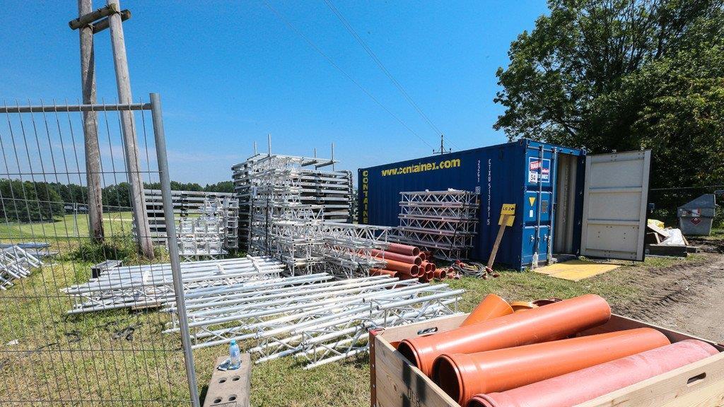 Electric Love Festival, Aufbau