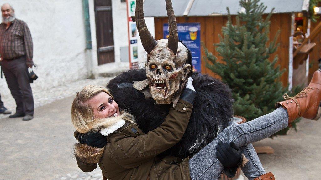 Krampuslauf auf Festung Salzburg