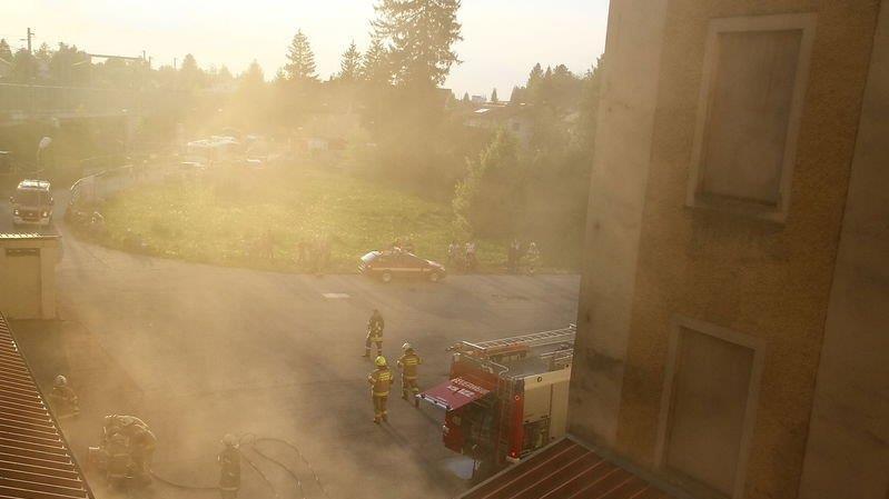Übung in der Rauchmühle