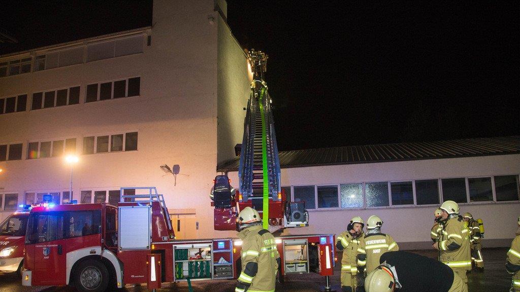 Brand bei Salzburg Schokolade in Grödig, II