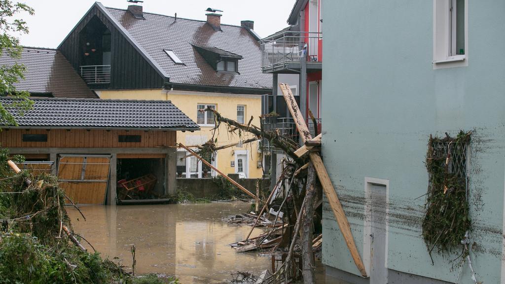 Hochwasser und Überflutungen in Simbach am Inn I