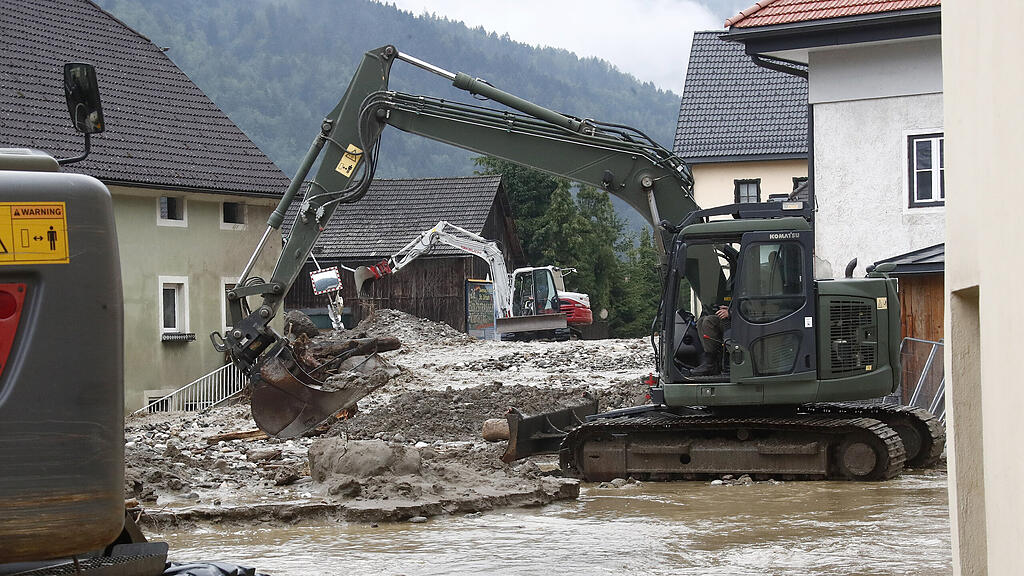 Unwetter in Kärnten