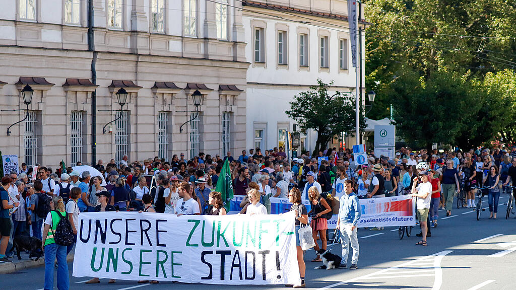 Der Weltklimastreik in Salzburg