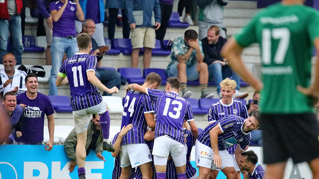 Austria Salzburg, Wals-Grünau, Jubel