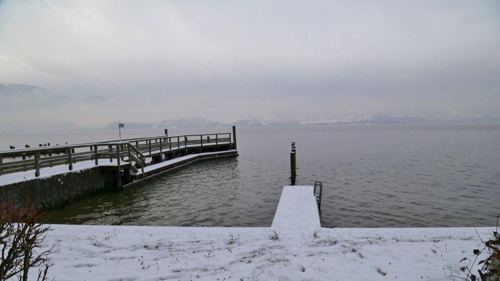 Polizeieinsatz am Traunsee