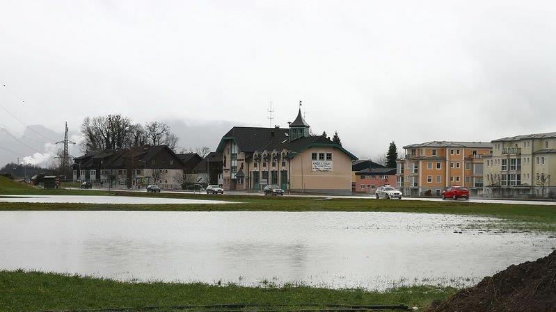 Hochwasser in Salzburg