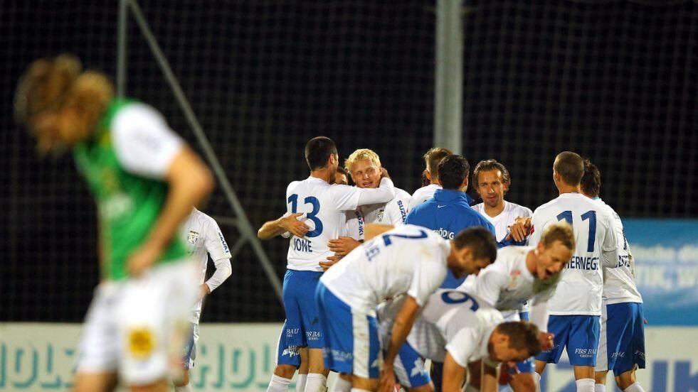 Die Grödiger feierten einen 1:0-Sieg im Spitzenspiel.