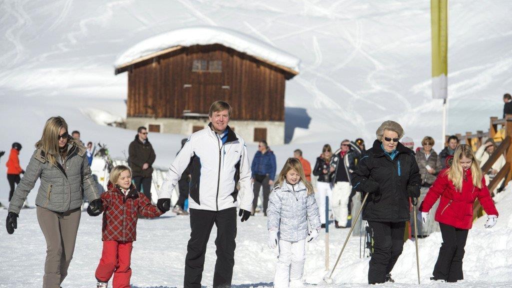 Ein Jahr nach Friso-Unglück: Königsfamilie beim Fotoshooting in Lech