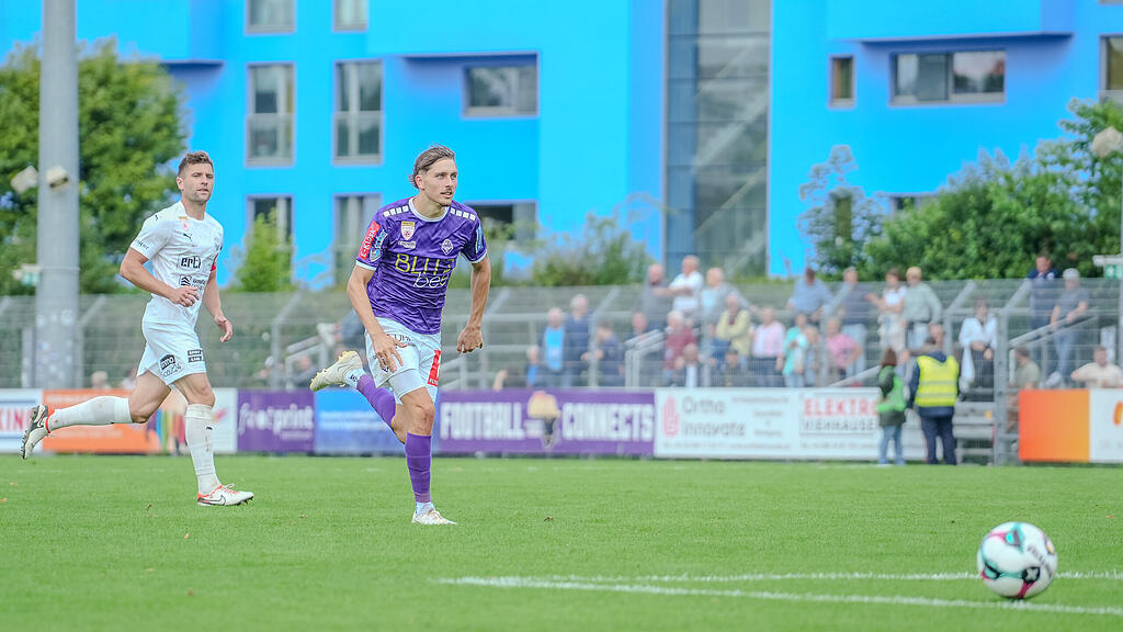 2. Liga: Austria Salzburg gegen Amstetten