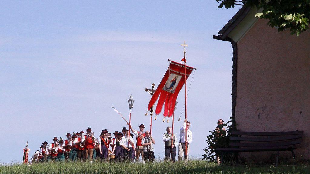 Fronleichnamsumzug in Hof