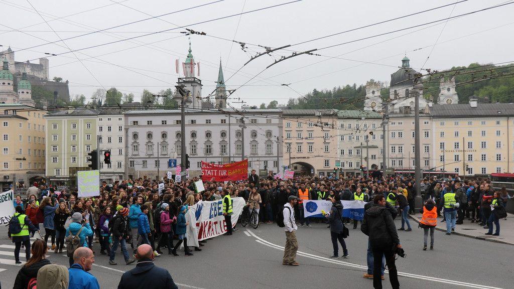 Bilder von der Demo