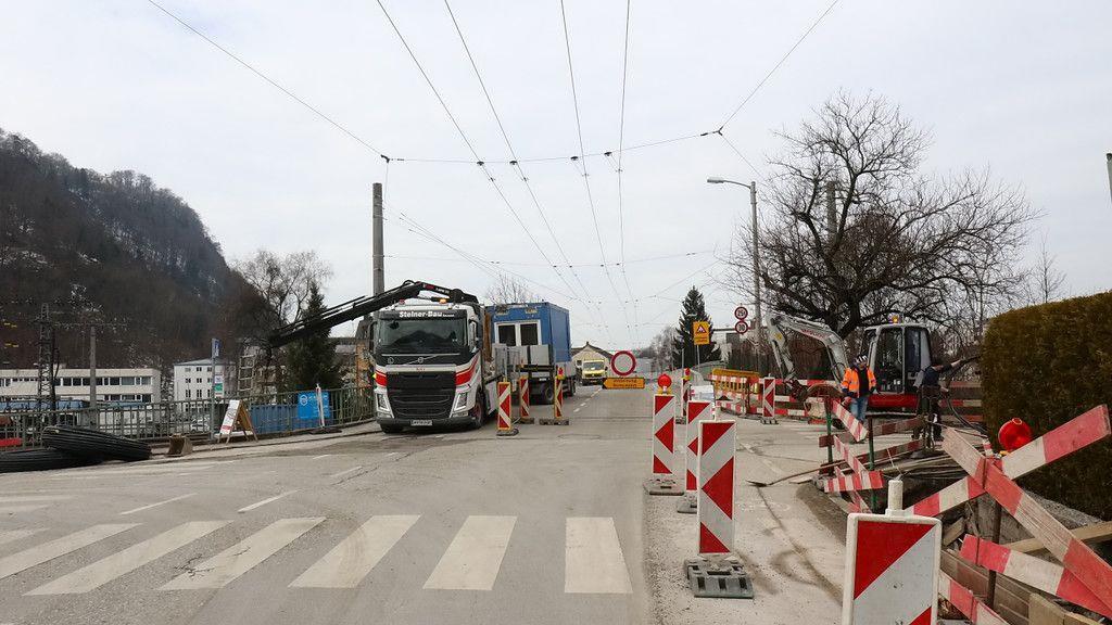 Eichstraßenbrücke: Bauarbeiten gestartet