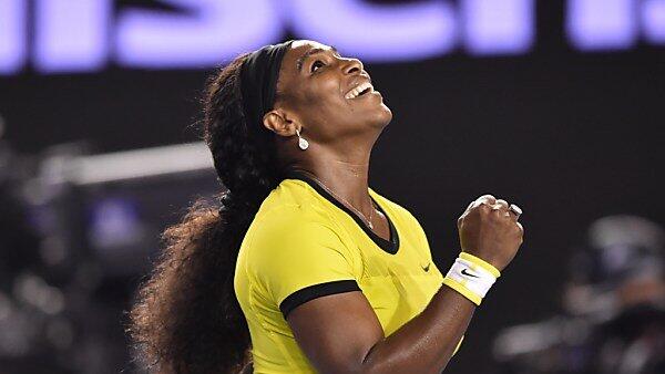 Serena Williams machte mit Radwanska kurzen Prozess