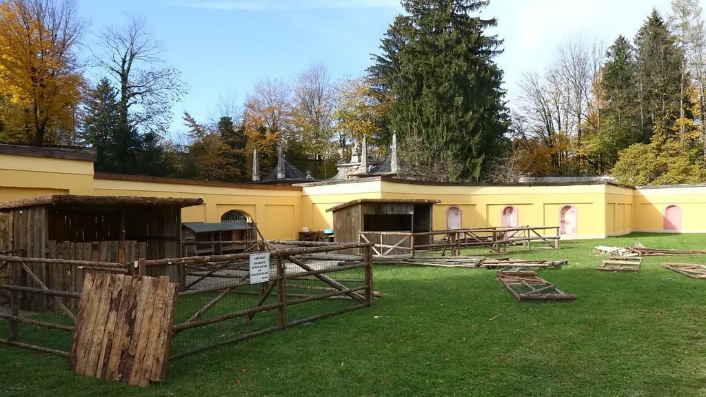 Hellbrunner Adventzauber: Aufbau