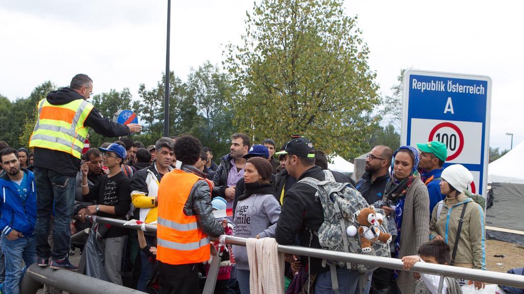 Flüchtlingssituation am Sonntag am Hauptbahnhof