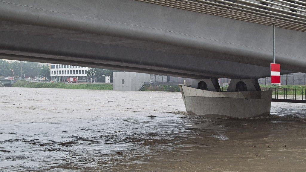Hochwasserschutz in Salzburg/Innenstadt