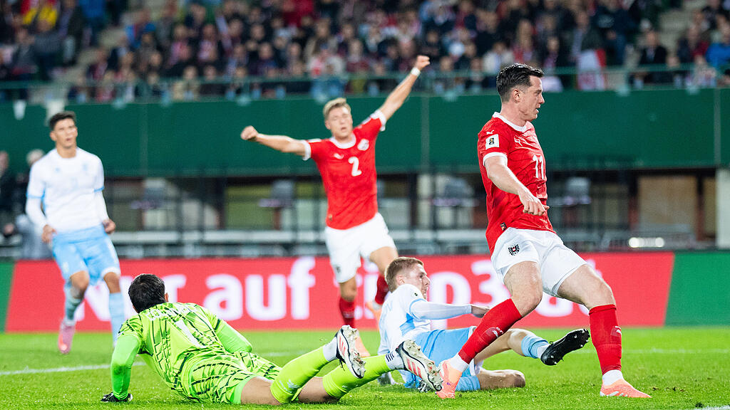 FUSSBALL - WM-QUALIFIKATION: STERREICH - SAN MARINO