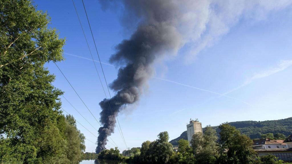 Großbrand in steirischer Recyclinganlage