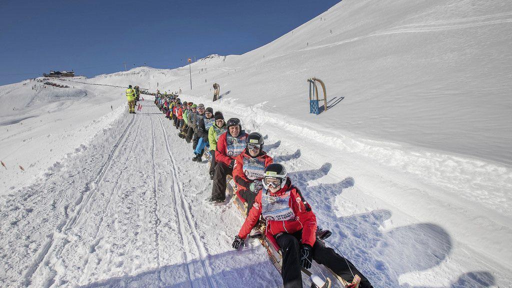 Weltrekord in der Wildkogel-Arena