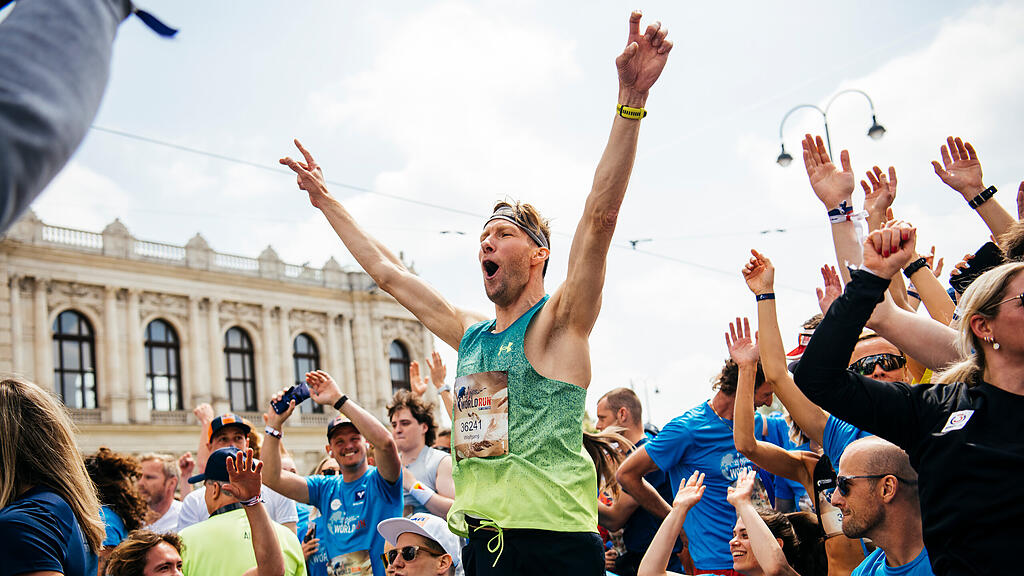 Lukas Müller beim Wings for Life World Run