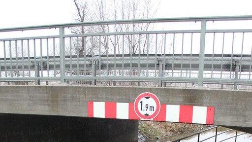 Tiroler Ache überflutet B 305
