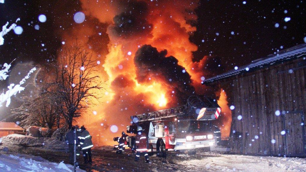 Großbrand in Mühlbach a. Hochkönig