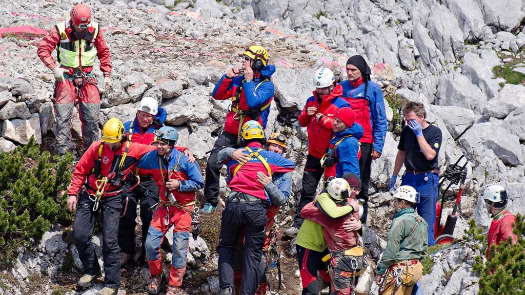 Forscher aus Untersberg gerettet II