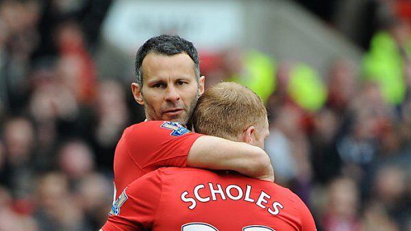 Giggs holt sich Scholes an die Seite