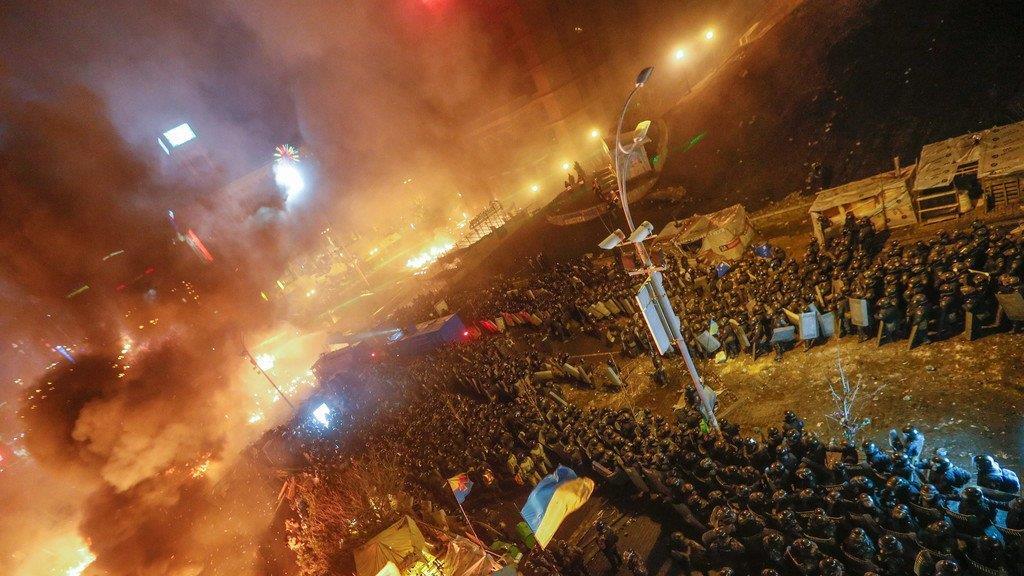 Kiew brennt: Ausschreitungen fordern Todesopfer