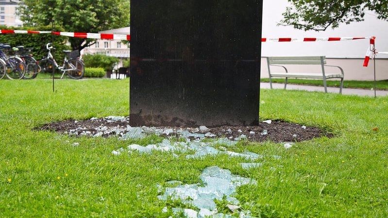 Euthanasiedenkmal beschädigt