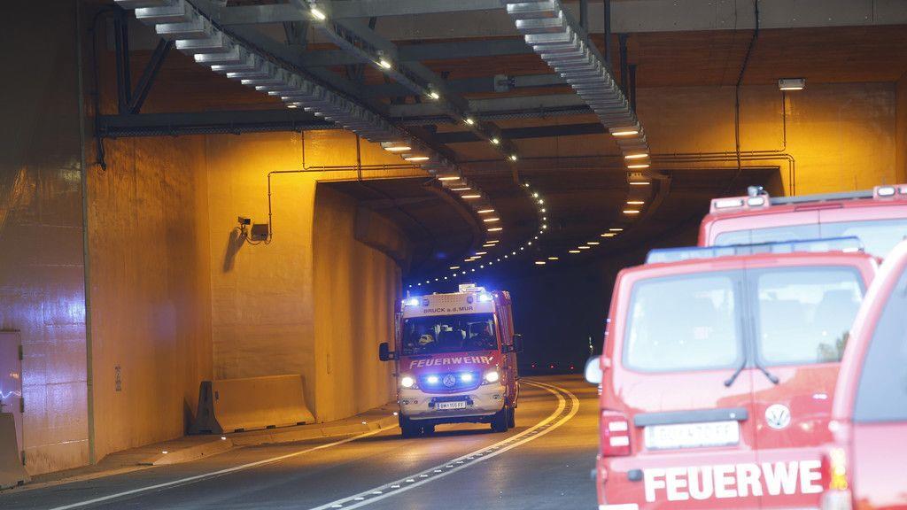Brand im Gleinalmtunnel