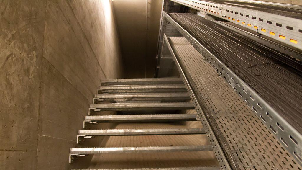 Feinschliff an der Baustelle im Lieferinger Tunnel