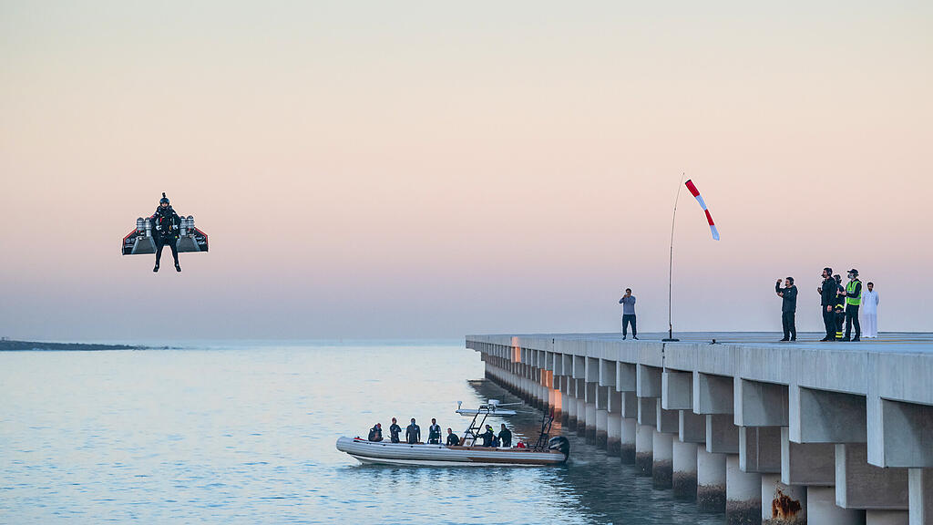 Weltrekord Jetman Dubai