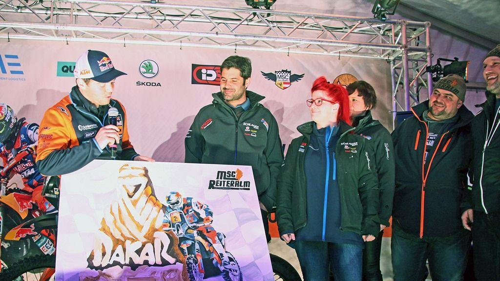 Dakar-Champion Matthias Walkner wird in Kuchl gefeiert I