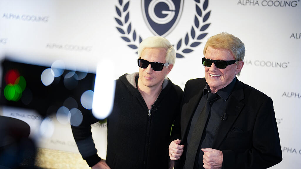 Oliver Pocher und Heino vor Opernball 2024