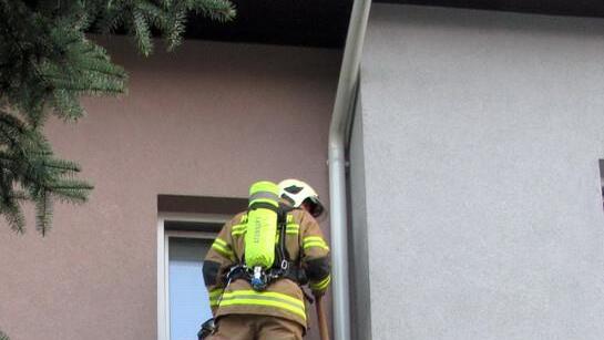 Küchenbrand in Hallein
