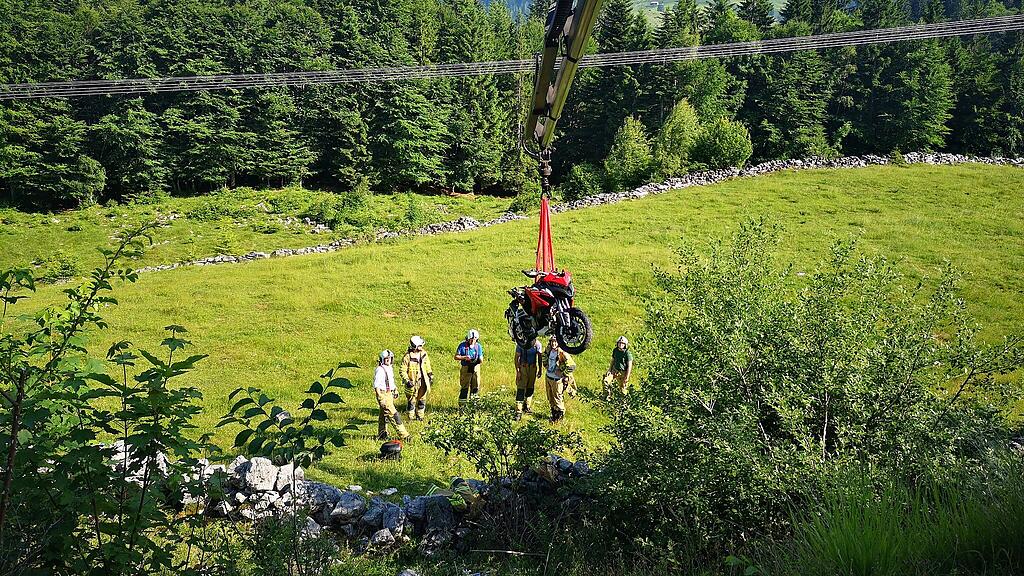 Tödlicher Motorradunfall in Strobl
