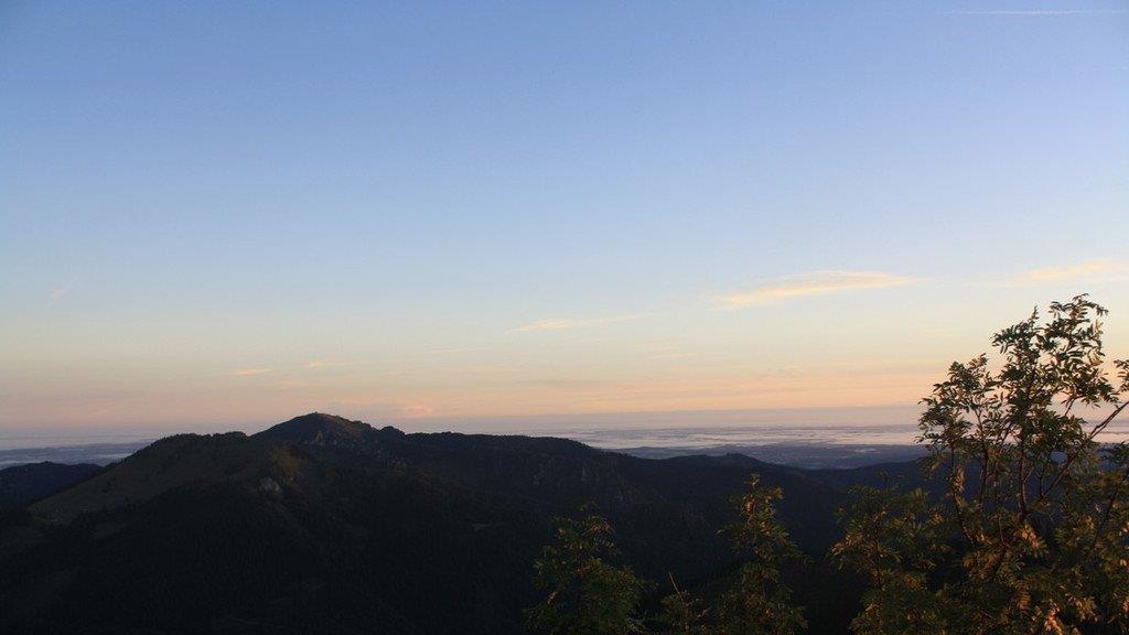 Nebelmeer im Chiemgau