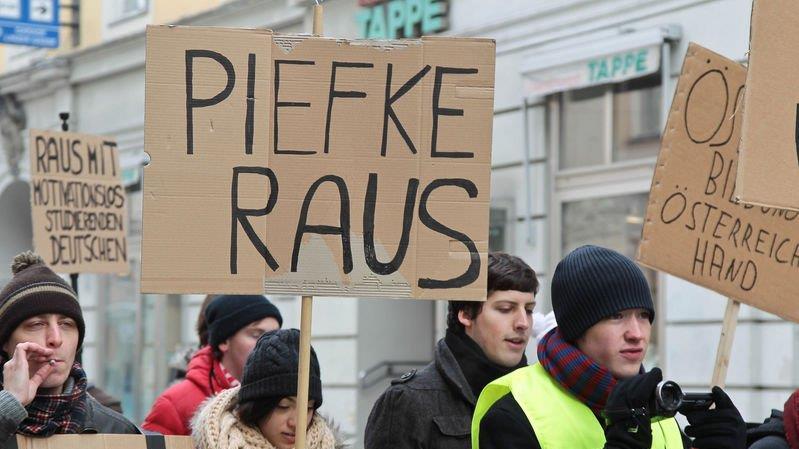 Demo in Salzburg