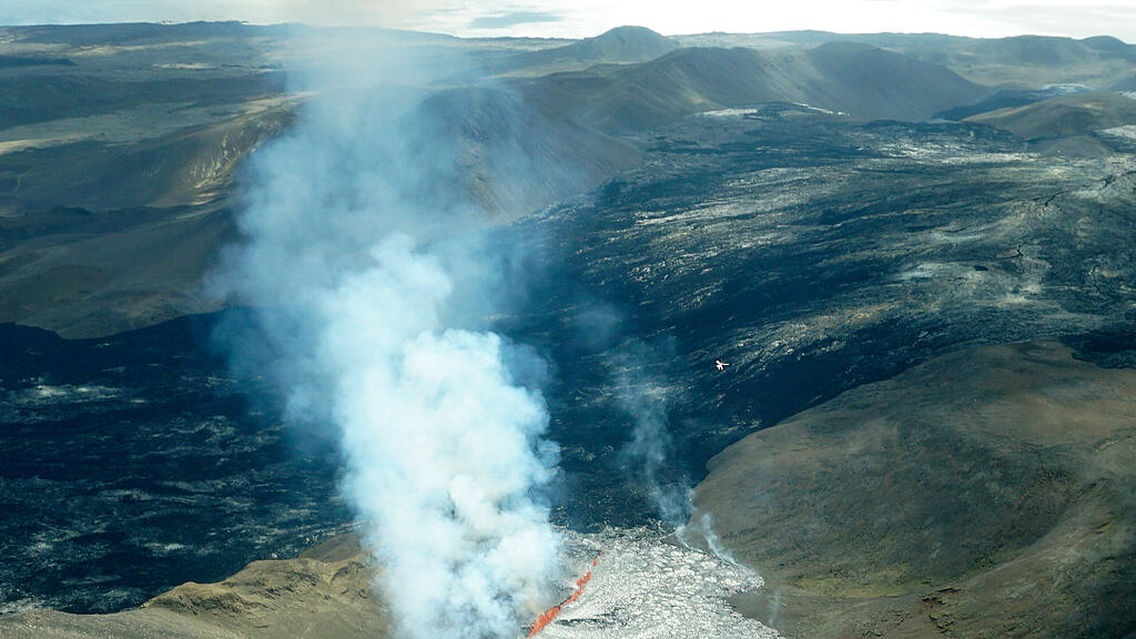 Fagradalsfjall, Vulkanausbruch in Island