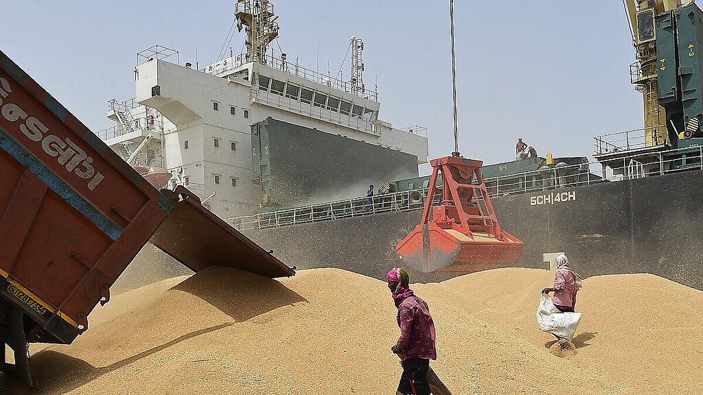 Indien hat angesichts der Lage den Weizenexport gestoppt